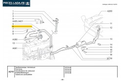 Tubo di ritorno del carburante