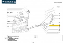 Tubo di ritorno benzina